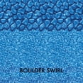 thumbnail image 3 of Harris Pool Products Beaded Replacement Liners For Above Ground Swimming Pools – 24’ Round, 48” Wall Height, 20-Gauge – Boulder Swirl., 3 of 3