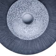 thumbnail image 3 of Round Dual Layer Glass and Sandstone Wall Decor, Small, Gray, 3 of 5