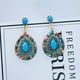 thumbnail image 4 of Guardurnaity Pendientes bohemios Adorno de cuerpo femenino Pendiente de chicas jóvenes en forma de gota de agua Ropa, zapatos y accesorios Miscelánea, 4 of 6