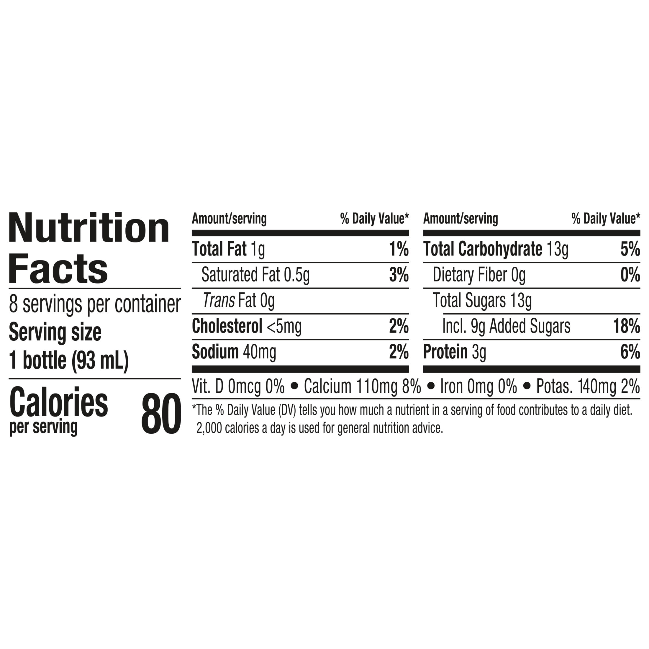 DanActive Probiotic Dailies Strawberry Dairy Drink, 3.1 Oz., 8 Count