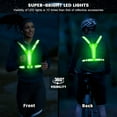 thumbnail image 3 of LED Reflective Running Vest Gear,Light Up Vest Runners Night Walking USB Rechargeable,Up to 11hrs Light with Adjustable Waist/Shoulder for Women Men Kids, 3 of 7