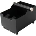 thumbnail image 1 of Knock Box with Coffee Tamping Station Base, Stainless Steel Coffee Grounds Knock Box Container Bin (Black), 1 of 5