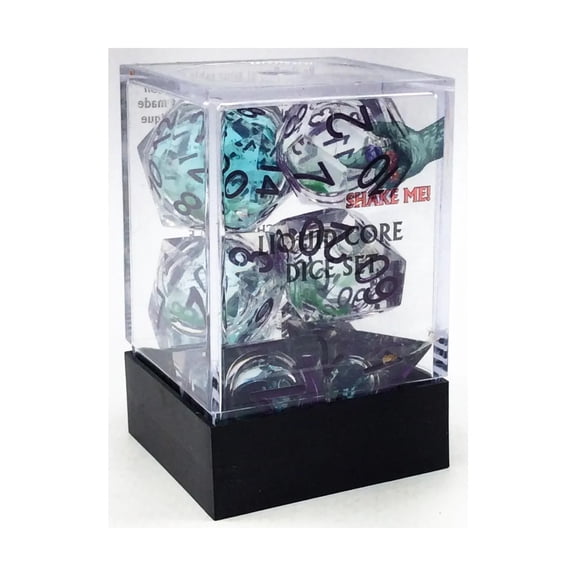 Molten Hexes Liquid Core Dice Set (7)