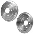 thumbnail image 5 of Detroit Axle - Brake Kit for 2012 2013 2014 2015 Honda Civic Front Disc Brakes Rotors Ceramic Pads Rear Brake Drums Semi-metallic Brake Shoes Replacement : 10.31" inch Front Rotor, 5 of 7