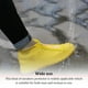 thumbnail image 4 of Qarigey 1 par de cubiertas de zapatos de silicona Unisex para mujer y hombre, cubiertas impermeables para zapatos, Protector portátil a prueba Accesorios de calzado Azul, cremallera verde L, 4 of 6