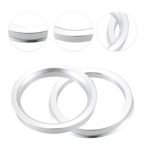 4pcs Plastique Bague de Centrage 66.1mm a 74.1mm Voiture Central