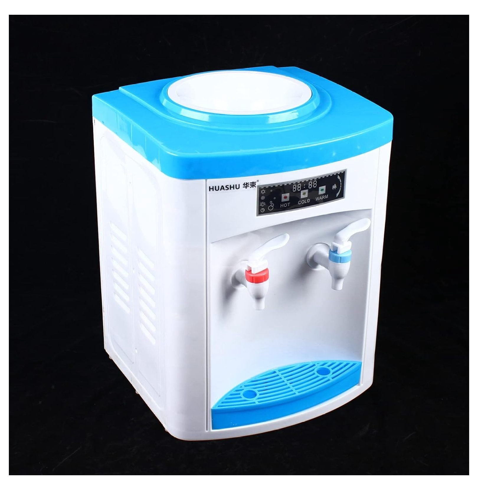 5 Gallon Top Loading Water Cooler Dispenser Cold/Hot Water Dispenser Home Office Drinking Machine 110V (White)