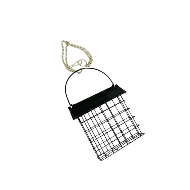 Hanging Feeder for Hens Chicken Suet Cage Bird Feeder Holder for