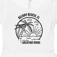 thumbnail image 4 of Inktastic Summer Vacation Mode Delray Beach Florida Girls Baby Dress, 4 of 5