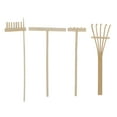 thumbnail image 1 of CIMAXIC 4pcs Zen Garden Rakes Meditation Sand Table Rakes Mini Zen Garden Tools,6.89"X1.77"X0.31", 1 of 4