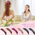 thumbnail image 4 of 6 Pcs Hair Barrettes For Women, Simple Automatic Hair Clip French Clip Barrettes for Women Ladies, 4 of 4