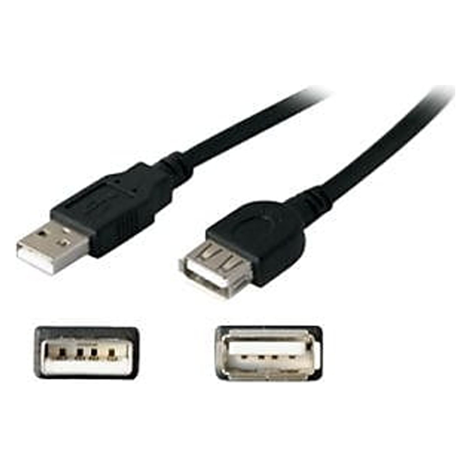 AddOn 15.0ft USB 2.0 (A) to USB 2.0 (A) Extension Cable - USB extension cable - 15 ft - image 2 of 2