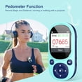 thumbnail image 7 of 64GB Clip MP3 Player Bluetooth 5.3, Mini Portable Music Player with FM Radio Recording, Music mp3 Player for Kids with Pedometer Mp3 and Mp4 Player, 7 of 7