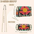 thumbnail image 4 of FORMRS Women Crossbody Purse with Chain Strap Vegan Leather Shoulder Handbag, Geometric Circle, 4 of 7