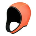 thumbnail image 3 of AMLESO Diving Hood Swim Hat, Neoprene Wetsuit Hood Headgear with Chin Strap, Swimming Cap Thermal Hood, for Swimming Surfing Rafting Orange, 3 of 9
