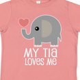 thumbnail image 4 of Inktastic My Tia Loves Me Grandchild Boys or Girls Toddler T-Shirt, 4 of 5