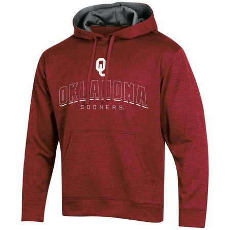 Men's Russell Crimson Oklahoma Sooners Synthetic Pullover Hoodie