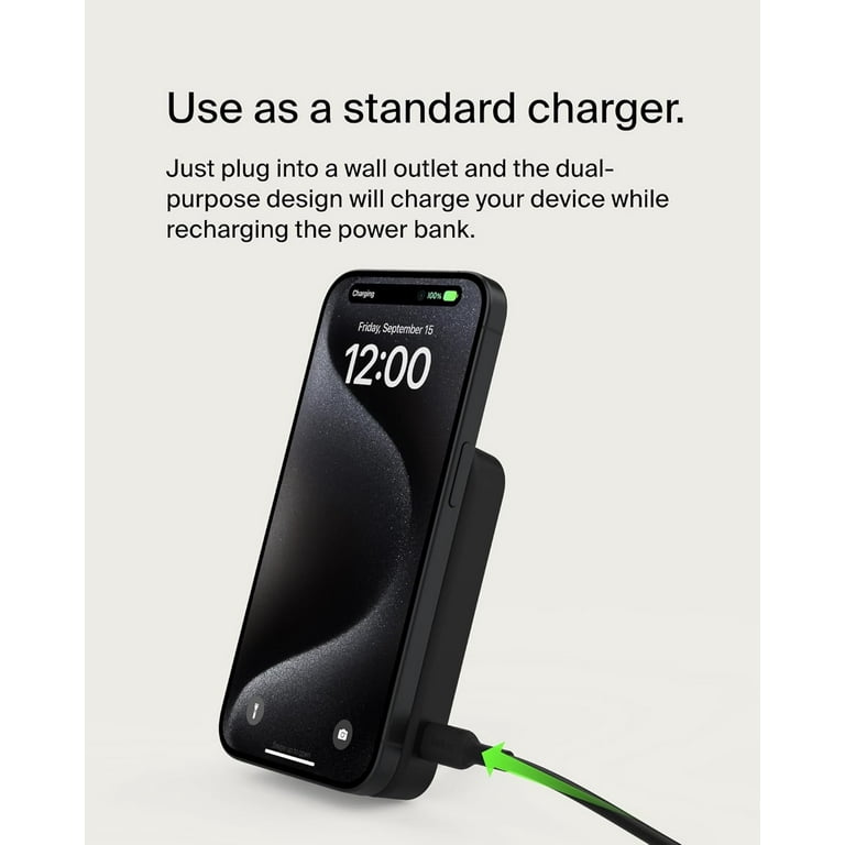 Belkin Qi2 Wireless Power Bank Black / 8K