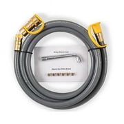 Blackstone 0.375 in. dia. x 10 ft. Brass Quick Connect Natural Gas Conversion Kit