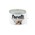 thumbnail image 4 of Paw Prints Small Tin Treat Jar, Bulldog, 4 of 5