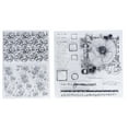 thumbnail image 1 of 2pcs Clear Stamps DIY Making Safe Reliable Transparent TPR Reusable Decorative Handicrafts Accessories, 1 of 14