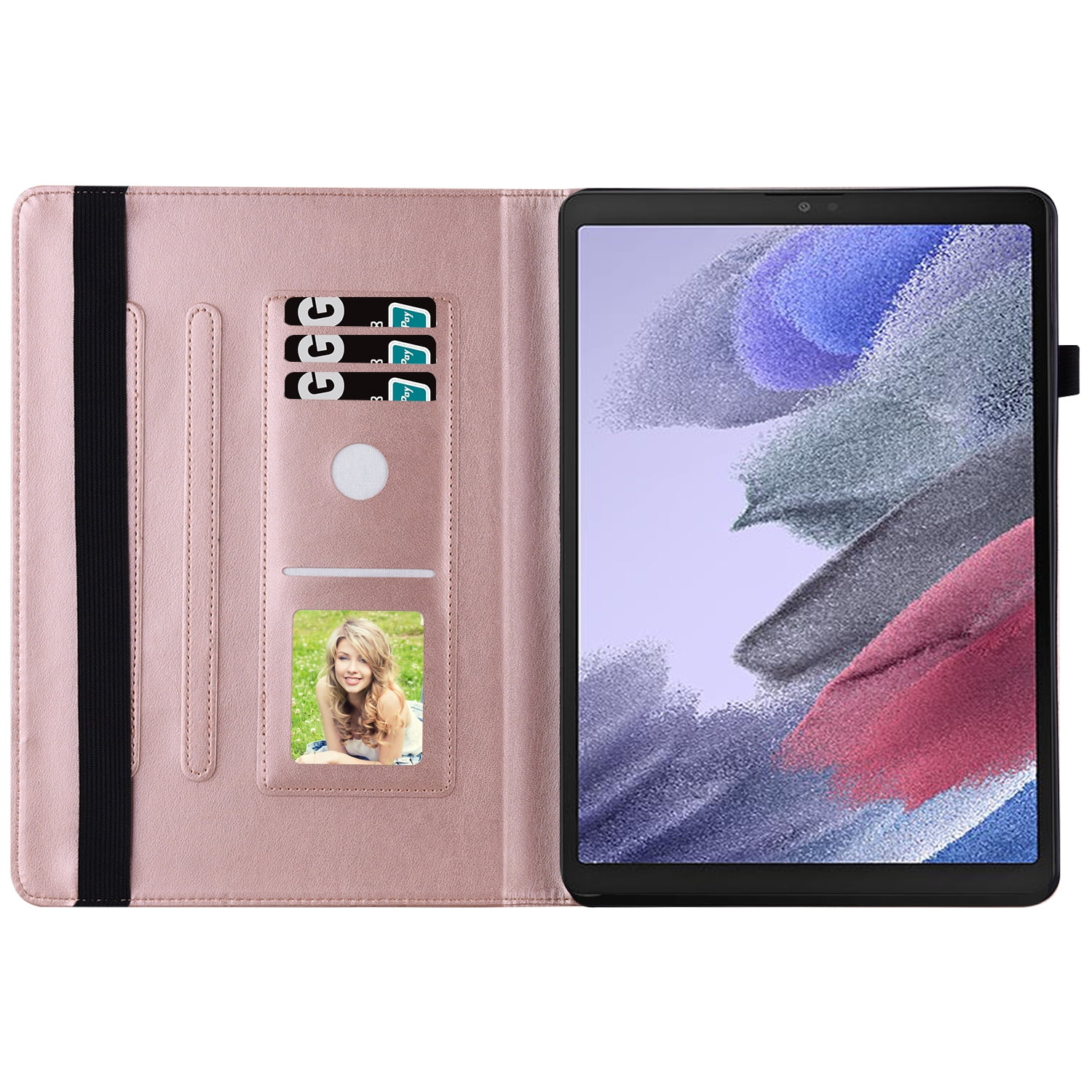 ◎Galaxy Tab A7 Lite 8.7 2021対応ケースカバー 手帳 TECH CIRCLE Case for 2021 Samsung Tab A7 Lite 8.7