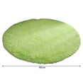 thumbnail image 4 of Bedroom Luxury Round Fluffy Area Rug Super Soft Wear Resistant Non-Slip Design Circle Rug Floor Carpet, 4 of 7