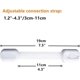 thumbnail image 4 of Adjustable Child Safety Cabinet Locks - Set of 8, Easy Install, Secure Cabinet Doors, Fridge and Drawer Locks, 4 of 5