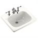 thumbnail image 2 of kohler k-2895-1-g9 tahoe self-rimming bathroom sink with single-hole faucet drilling, sandbar, 2 of 2