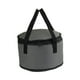 thumbnail image 3 of Bolsa térmica para alimentos, reutilizable, plegable, para barbacoa, compras y senderismo. gris, 3 of 8