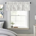 thumbnail image 4 of Abstract Line Polka Dot Valances for Windows,Kitchen Valance Rod Pocket Short Curtain, Modern Minimalist Geometric Valance Curtain Window Valances for Bedroom Bathroom Living Room 60x18in, 4 of 9