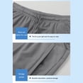 thumbnail image 3 of OGLCCG Men's Athletic Shorts Quick Dry Mesh Basketball Shorts for Men Lightweight Mens Workout Gym Running Shorts with Pockets,Gray, 3 of 7
