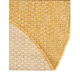 thumbnail image 6 of Unique Loom Outdoor Solid Collection Area Rug (10' 8" Round Corn Harvest Yellow), 6 of 11