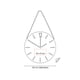 thumbnail image 5 of Paquete 7 piezas Reloj de pared con lazo decorativo, 5 of 5