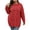 Red—Knit Sweatersfor Women, variant on AGWOLF Cable Knit Sweaters for Women Plus Size Crewneck Pullover Tops Long Sleeve Chunky Jumpers Soft Cozy Warm Sweater XXXL