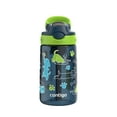 thumbnail image 1 of Contigo Kids Aubrey Straw Water Bottle, Leak-Proof, BPA-Free, Dishwasher Safe, Lime with Dogs, 1 of 6