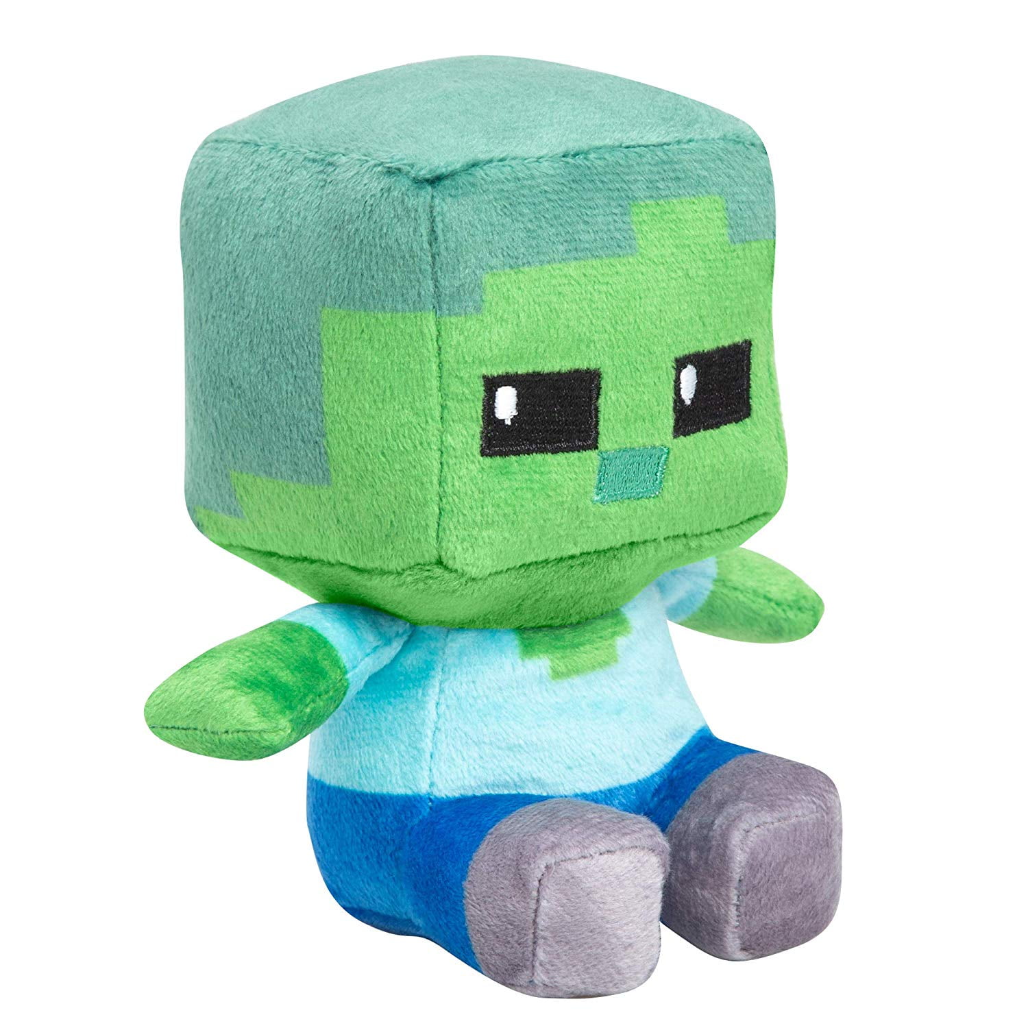 Minecraft Mini Crafter Zombie 5 Plush Toy Walmart Com Walmart Com