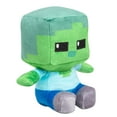 thumbnail image 2 of Minecraft Mini Crafter Zombie 5" Plush Toy, 2 of 2