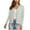 Gray, variant on Kaemgyyd Cardigan Sweaters for Women Cute Long Sleeve Knitted Tops Soft Lightweight Button down V Neck Coat Outwear S-2Xl
