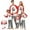 Christmas D, variant on Family Matching Christmas Pajamas with Monogram A–Z – Holiday Sleepwear for Women, Men, Couples