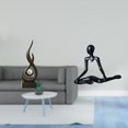 thumbnail image 2 of Escultura abstracta de fuego,Estatua de arte abstracto,adorno para decoración del hogar,Escultura de fuego moderna,coleccionable,regalo,Figura de escritorio,Escultura abstracta de pensador, 2 of 8