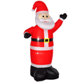 thumbnail image 1 of HOMCOM 8ft Christmas Inflatable Decor w/ Santa Claus Say Hi for Outdoor, 1 of 10
