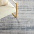 thumbnail image 6 of SAFAVIEH Martha Stewart Isabella Striped Area Rug, Grey/Blue, 8' x 10', 6 of 7