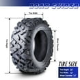 thumbnail image 5 of Roadguider ATV UTV Tires 26x10-14 26x10x14 6PR, Set 2, 5 of 9