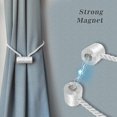 thumbnail image 3 of Magnetic Curtain Tiebacks, Curtain Tiebacks Buckles Holdbacks Holders Hooks Clip for Home Outdoor Bedroom Office Decorative Curtain, 3 of 6