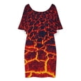 thumbnail image 3 of Active Lava Women's Off The Shoulder Ruffles Summer Wedding Guest Loose Casual Party Beach Dress, 3 of 9