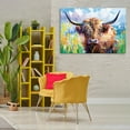 thumbnail image 3 of Stupell Industries Long Haired Highland Cattle Animals & Insects Painting Gallery Wrapped Canvas Art Print Wall Art, 45 x 30, 3 of 8
