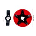 thumbnail image 3 of DPTALR Paddy Field Five Tooth Dry Land Two Tooth Purpose Grass Head Terraced Field Water Land Rice Field Weeding Mower Accessories Weeding Disc, 3 of 6