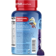 The Smurfs Multivitamin Gummies for Kids with 15 Vitamins & Minerals, 60 Count