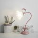 thumbnail image 4 of Retro Flower Lily Table Lamp Creatives Table Lamp Unique Diy Lily of the Valley Lamp for Bedroom, Bedside,US Plug Pink, 4 of 5